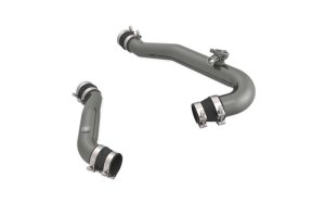 Ford Mustang Charge Pipe Kit - K&N Engineering - Gunmetal Gray - `15-`22